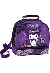 graffiti Hello Kitty Τσαντάκι Φαγητού Ισοθερμικό - Purple Kuromi 252313