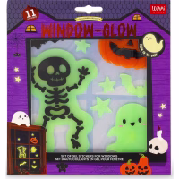 Legami Halloween Σετ 11 Αυτοκόλλητα Παραθύρου-Windo-Glow (GGH0001)